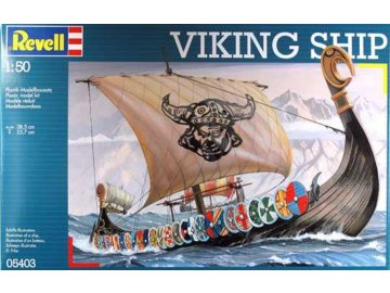 Revell - Drakkar - loď Vikingů, modelKit 05403, 1/50