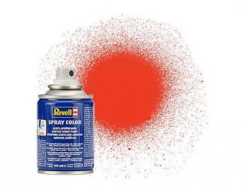 Revell - Spray paint 100 ml - luminous orange mat, 34125