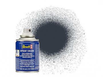 Revell - Spray paint 100 ml - tank grey matt, 34178