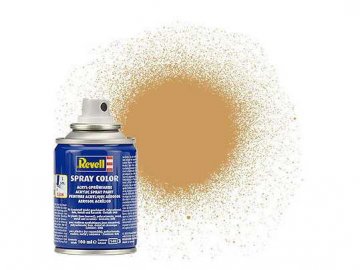 Revell - Barva ve spreji 100 ml - matná okrově hnědá (ochre brown mat), 34188