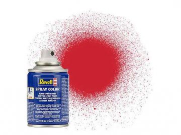 Revell - Barva ve spreji 100 ml - hedvábná ohnivě rudá (fiery red silk), 34330