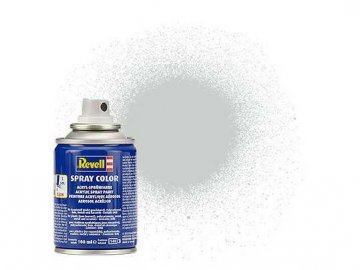 Revell - Barva ve spreji 100 ml - hedvábná světle šedá (light grey silk), 34371