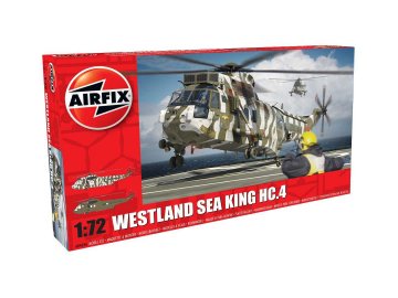 Airfix - Westland Sea King HC.4, nová forma, Classic Kit A04056, 1/72