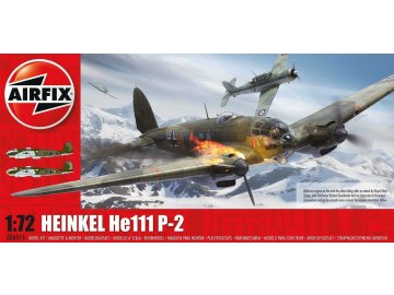 Airfix - Heinkel He-111 P2, nová forma, Classic Kit A06014, 1/72