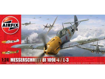Airfix - Messerschmitt Bf-109 E, Classic Kit A12002A, 1/24