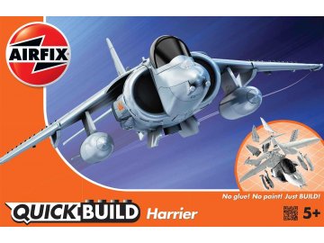 Airfix - Hawker Harrier, Quick Build aircraft J6009