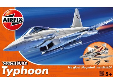 Airfix - Eurofighter Typhoon, Quick Build letadlo J6002