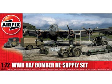 Airfix - diorama letištní obslužná vozidla RAF, Classic Kit A05330, 1/72