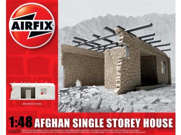 Airfix - diorama of a ruined house, Afghanistan, Classic Kit A75010, 1/48