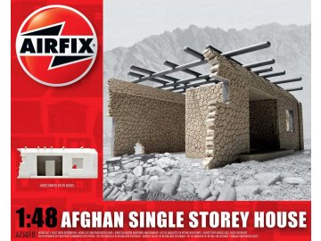 Airfix - diorama ruina domu, Afganistán, Classic Kit A75010, 1/48