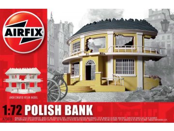 Airfix - Polish bank ruin, Classic Kit A75015, 1/72