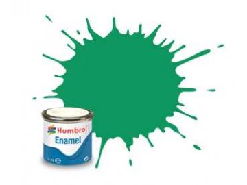 Humbrol - barva emailová 14ml - No 50 Green Mist - Metallic, AA0549