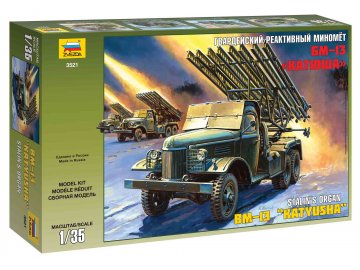 Zvezda - Raketomet BM 13 Kaťuša, Model Kit 3521, 1/35