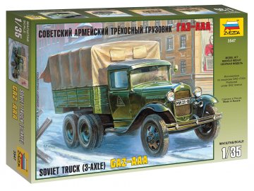 Zvezda - GAZ-AAA truck, Model Kit 3547, 1/35