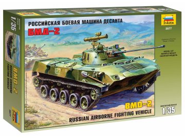 Zvezda - BMD-2, obojživelné obrněné vozidlo, Model Kit 3577, 1/35