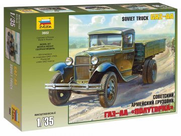 Zvezda - nákladní automobil GAZ-AA, Model Kit 3602, 1/35