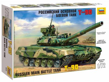 Zvezda - T-90, Model Kit 5020, 1/72