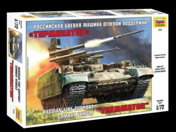 Zvezda - vozidlo k ochraně tanků BMPT "Terminator", Model Kit 5046, 1/72