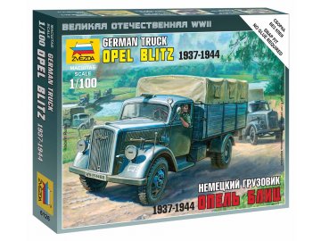 Zvezda - Kfz.305 Opel Blitz, Wehrmacht, Wargames (WWII) 6126, 1/100