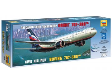 Zvezda - Boeing B767-300, Model Kit 7005, 1/144