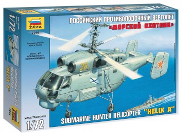 Zvezda - Kamov Ka-27 ''Helix'', lovec ponorek, Model Kit 7214, 1/72