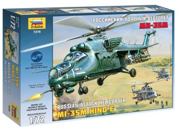 Zvezda - Mil Mi-35M ''Hind E'', Modell-Bausatz 7276, 1/72