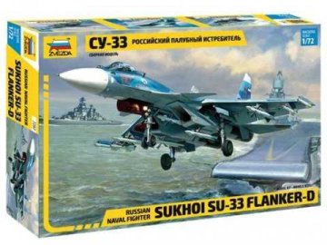Zvezda - Sukhoi Su-33 ''Flanker-D'', Modell-Bausatz 7297, 1/72