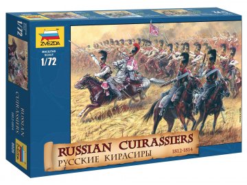 Zvezda - Figurky ruští kyrysníci 1812-1815, Wargames (AoB) figurky 8026, 1/72