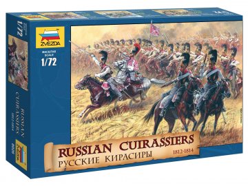 Zvezda - Russian Cuirassiers 1812-1815, Wargames (AoB) figurky 8026, 1/72