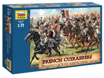 Zvezda - French Cuirassiers 1807-1815, Wargames (AoB) figurky 8037, 1/72