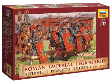 Zvezda - Roman Imperial Infantry I BC - II AD, Wargames (AoB) figurky 8043, 1/72