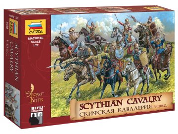 Zvezda - Scythian Cavalry, Wargames (AoB) figurky 8069, 1/72