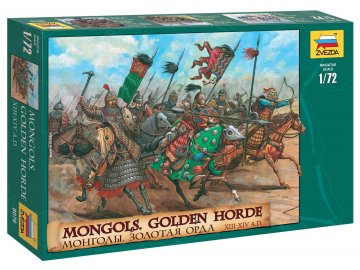 Zvezda - Mongols - Golden Horde, Wargames (AoB) figurky 8076, 1/72