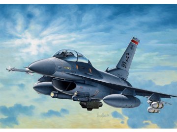 Italeri - General Dynamics F-16 C/D Night Falcon, Model Kit 0188, 1/72
