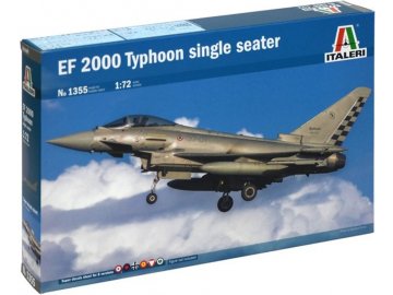 Italeri - Eurofighter Typhoon, Model Kit 1355, 1/72