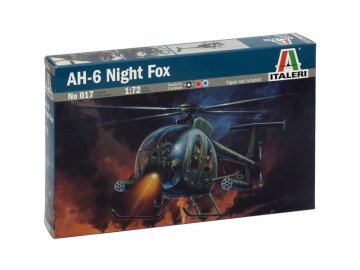 Italeri - Hughes AH-6 Night Fox, Model Kit 0017, 1/72