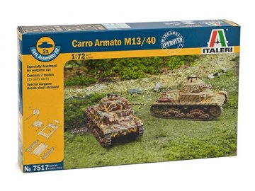 Italeri - Fiat-Ansaldo M13/40, Fast Assembly 7517, 1/72