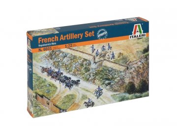 Italeri - FRENCH ARTILLERY SET (NAP.WARS), Model Kit figurky 6031, 1/72