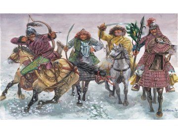 Italeri - MONGOLS, Model Kit figurky 6864, 1/32