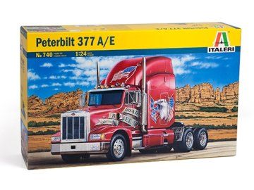 Italeri - tahač Classic Peterbilt 377 A/E, Model Kit 0740, 1/24