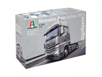 Italeri - tahač Mercedes Benz Actros MP4 Gigaspace, Model Kit 3905, 1/24