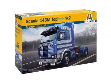 Italeri - tahač Scania 143M Topline 4x2, Model Kit 3910, 1/24