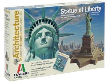 Italeri - budova Socha Svobody, 17,0 cm, World of Architecture 68002