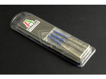 Italeri - sada plníků 3ks 100 mm, 3pcs mini diamond file set 100mm, 50820