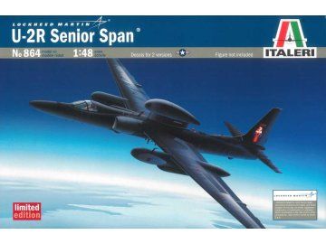 Italeri - Lockheed U-2R Senior Span, Model Kit 0864, 1/48