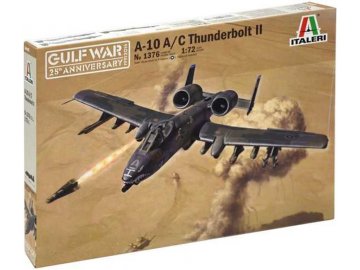 Italeri - Fairchild A-10 A/C Thunderbolt II, válka v Perském zálivu, Model Kit 1376, 1/72