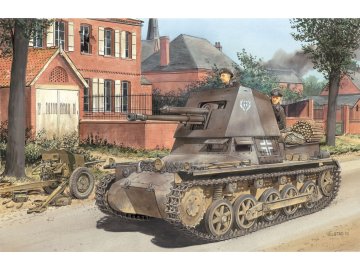Dragon - Panzerjäger I s protitankovým dělem 4.7cm PaK(t), Model Kit 6258, 1/35