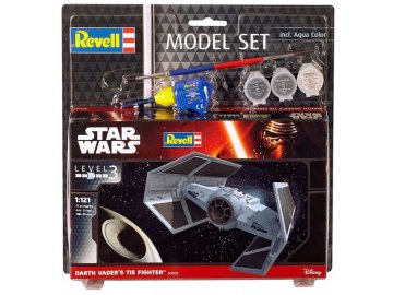 Revell - Star Wars - Darth Vader's TIE Figh, ModellSet SW 63602, 1/121