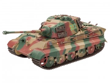 Revell - Pz.Kpfw.VI Ausf.B Tiger II - Königstiger, Henschel-Turm, Plastic ModelKit Panzer 03249, 1/35