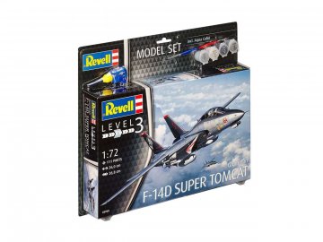 Revell - Grumman F-14 D Super Tomcat,  Model Set 63960, 1/72